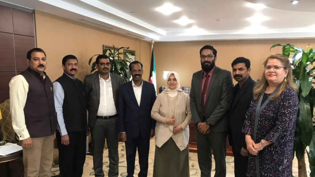 ODEPC Team with Hon’ble Minister Visited Kuwait and Qatar